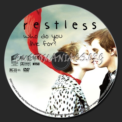 Restless dvd label