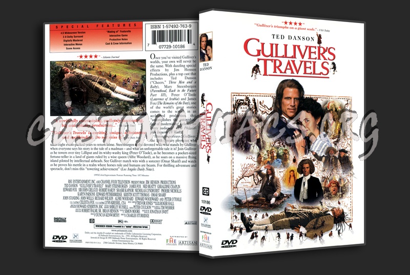 Gulliver's Travels dvd cover