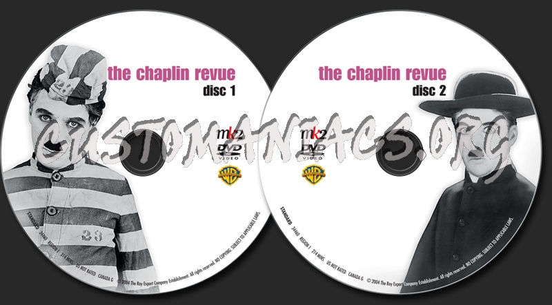 The Chaplin Collection: The Chaplin Revue dvd label - DVD Covers ...