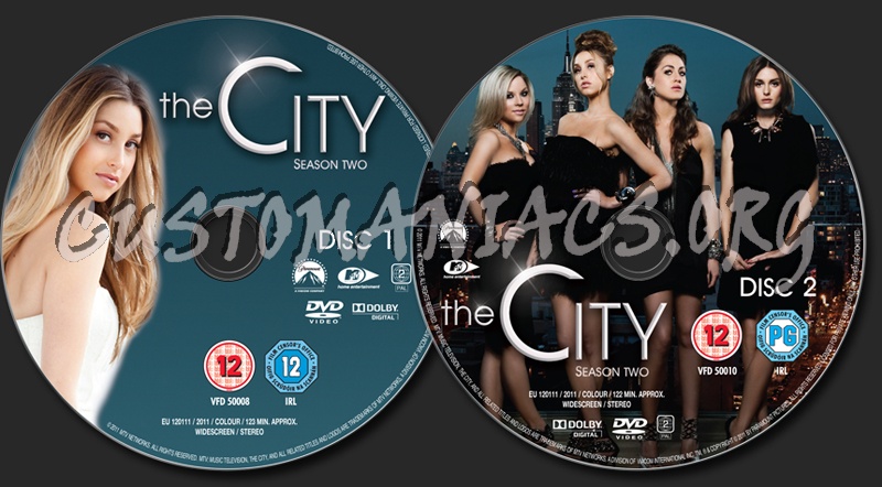 The City Season 2 dvd label