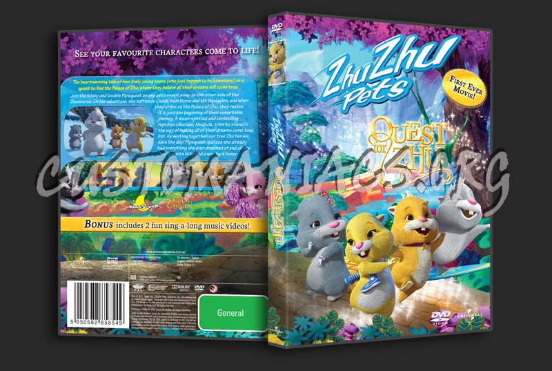 ZhuZhu Pets- Quest for Zhu dvd cover