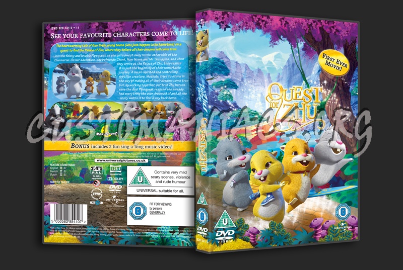 ZhuZhu Pets- Quest for Zhu dvd cover