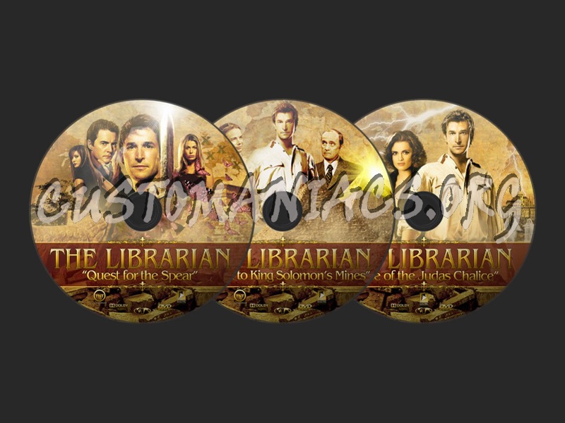 The Librarian Collection dvd label