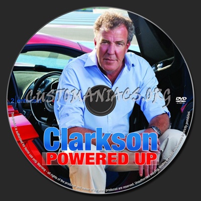 Clarkson Powered Up dvd label