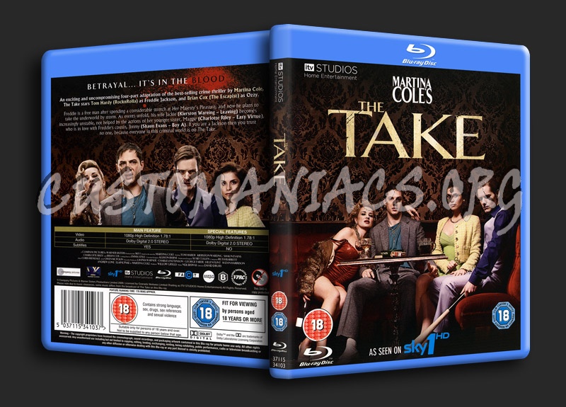 Martina Cole's: The Take blu-ray cover