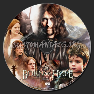 Born Of Hope dvd label