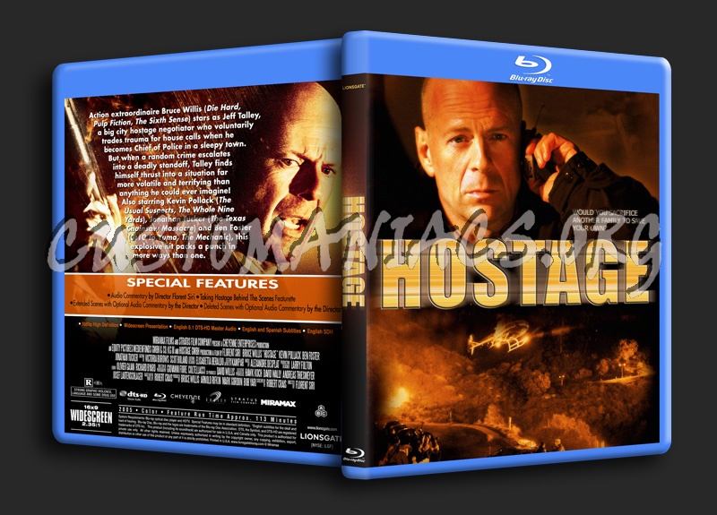 Hostage blu-ray cover