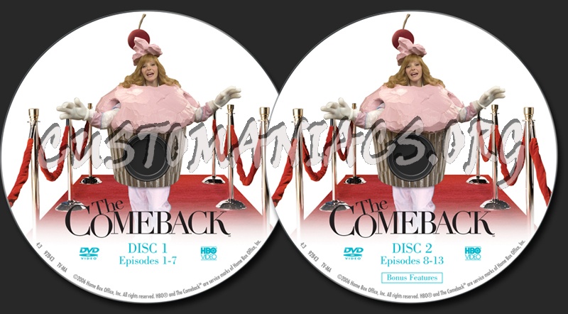 The Comeback dvd label