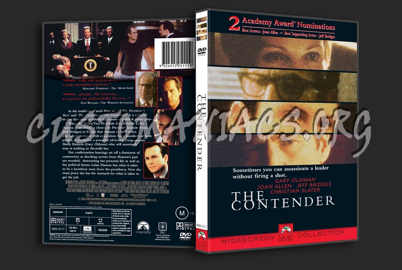 The Contender dvd cover