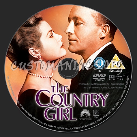 The Country Girl dvd label