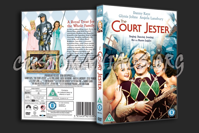 The Court Jester dvd cover