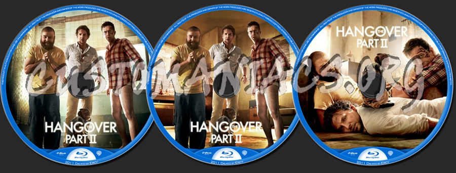 The Hangover Part II blu-ray label