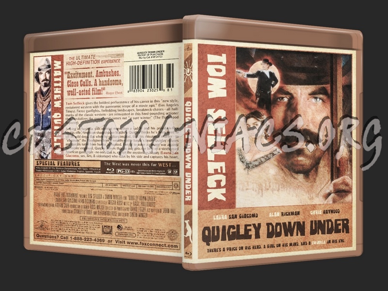 Quigley Down Under blu-ray cover