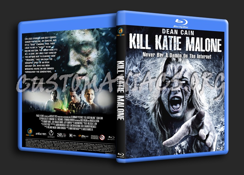 Kill Katie Malone blu-ray cover