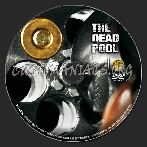 The Dead Pool dvd label