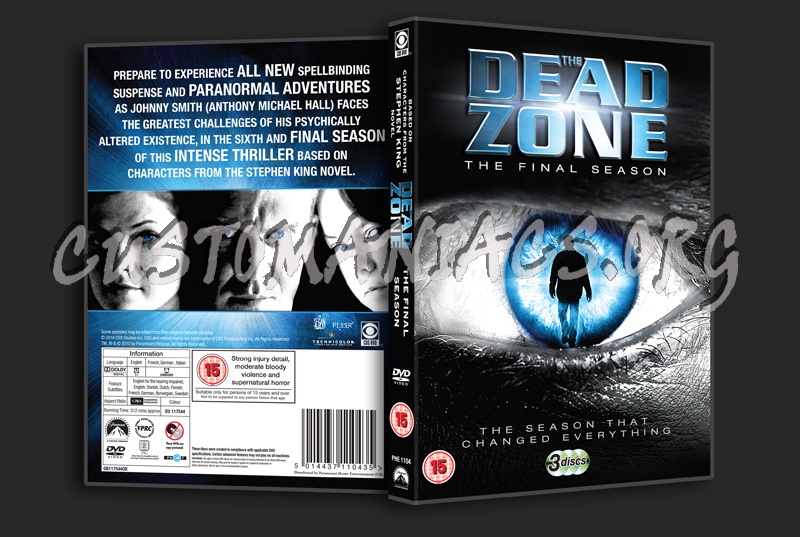 The Dead Zone Season 6 dvd cover