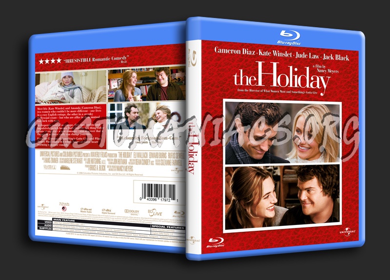 The Holiday blu-ray cover