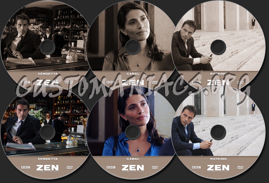 Zen dvd label