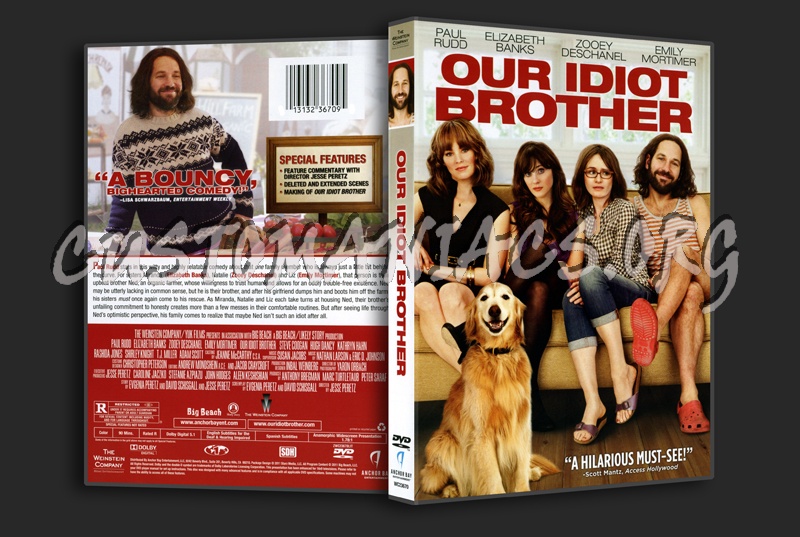 Our Idiot Brother dvd cover