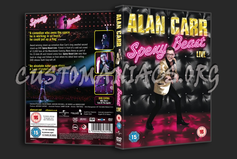 Alan Carr Spexy Beast dvd cover