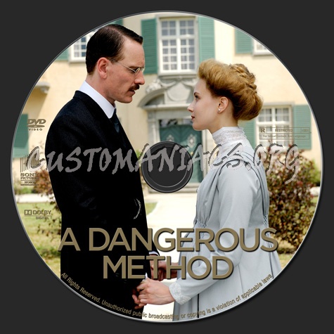 A Dangerous Method dvd label