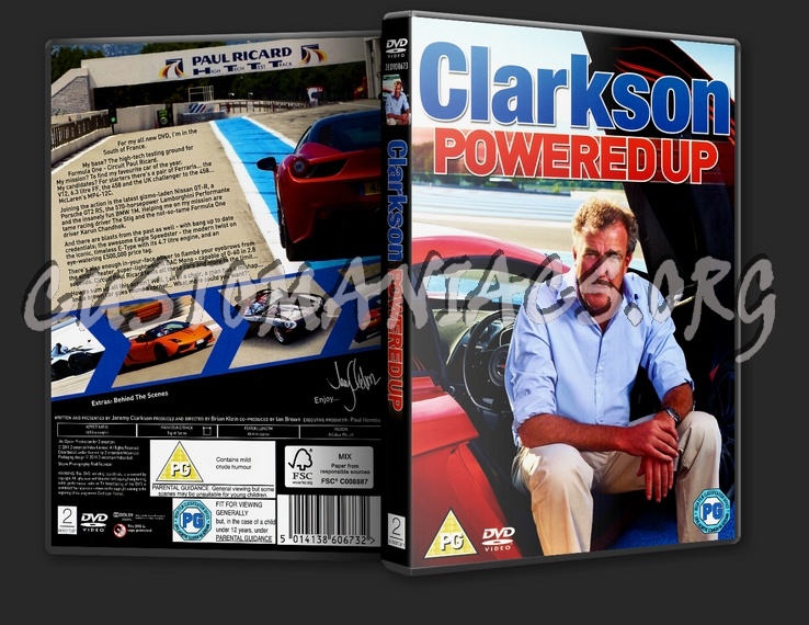 Clarkson Powered Up dvd cover