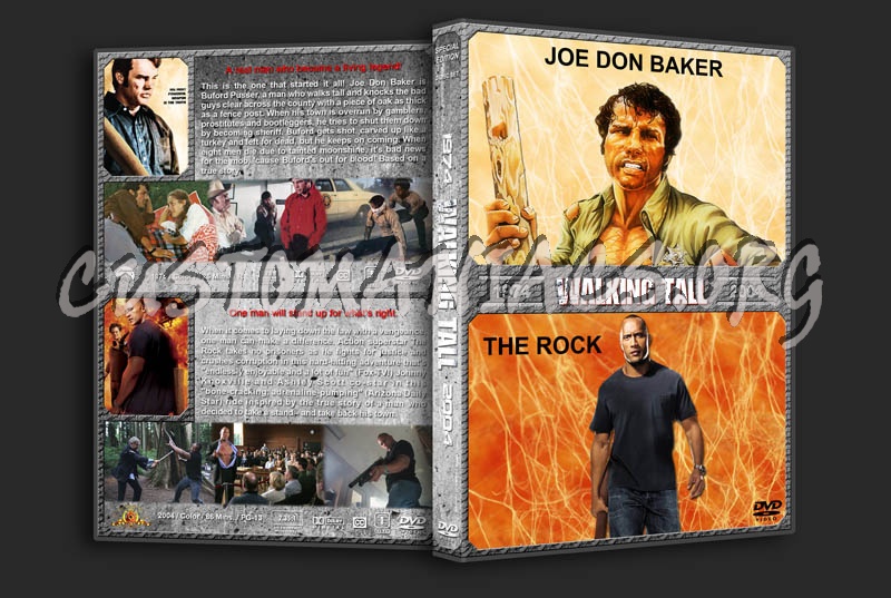 Walking Tall Double Feature dvd cover