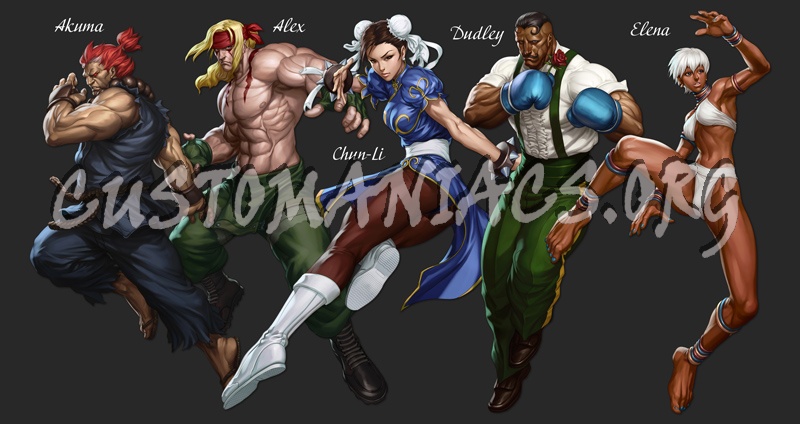 Street Fighter 3 - Characters 