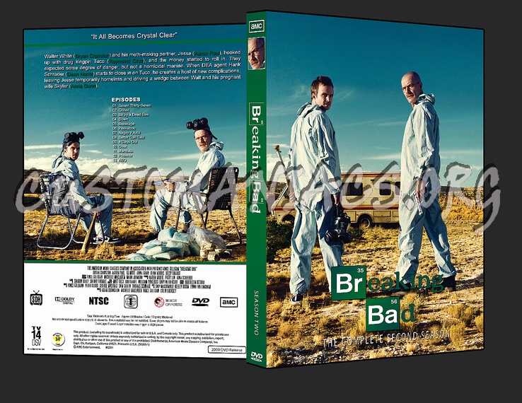 Breaking Bad dvd cover