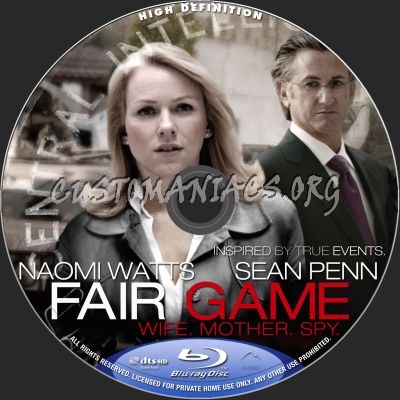 Fair Game blu-ray label