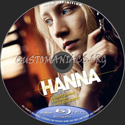 Hanna blu-ray label