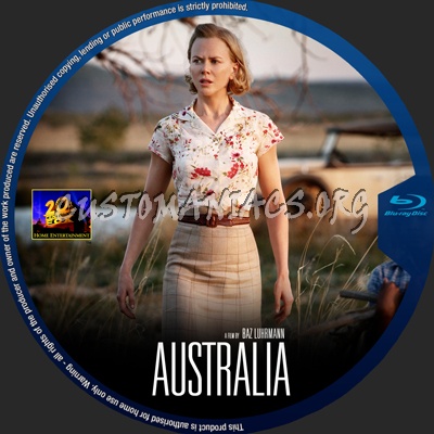 Australia blu-ray label