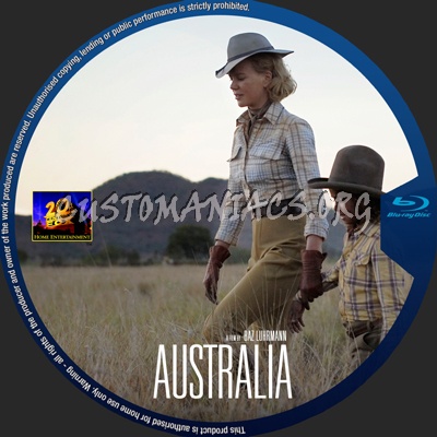 Australia blu-ray label