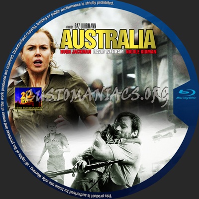 Australia blu-ray label