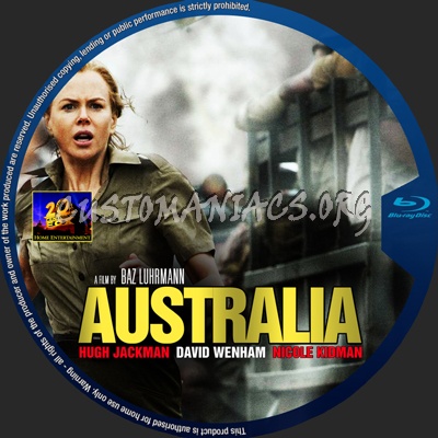 Australia blu-ray label