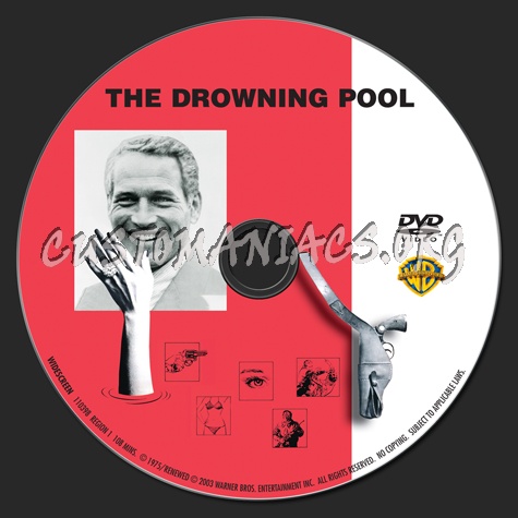 The Drowning Pool dvd label