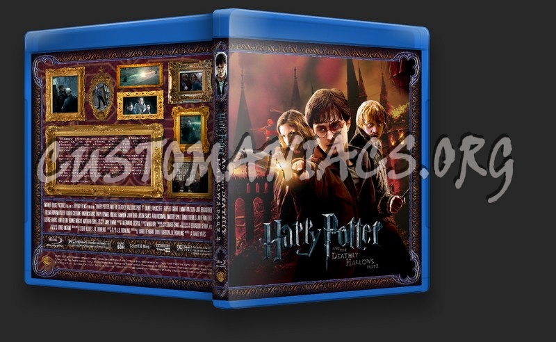 Harry Potter And The Deathly Hallows Part 2 blu-ray cover