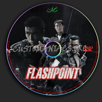 Flash Point dvd label