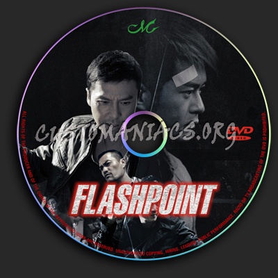 Flash Point dvd label