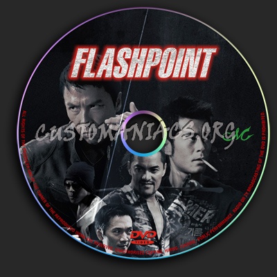 Flash Point dvd label