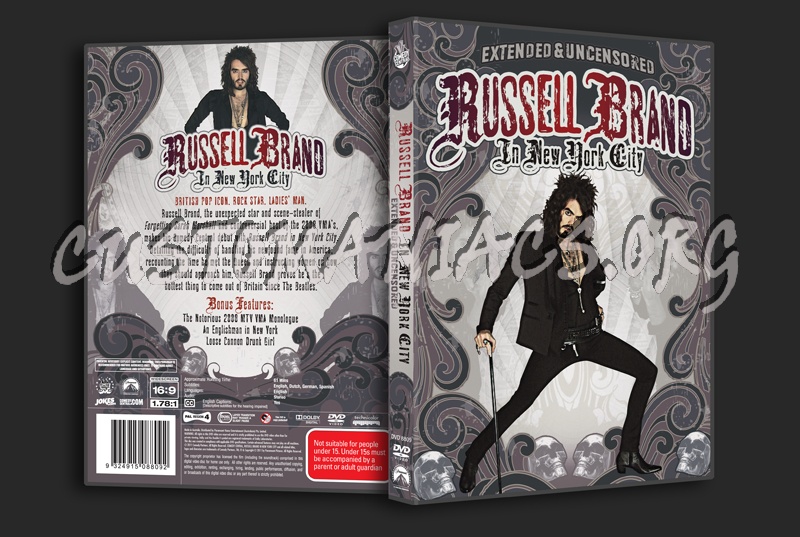 Russell Brand In New York City dvd cover