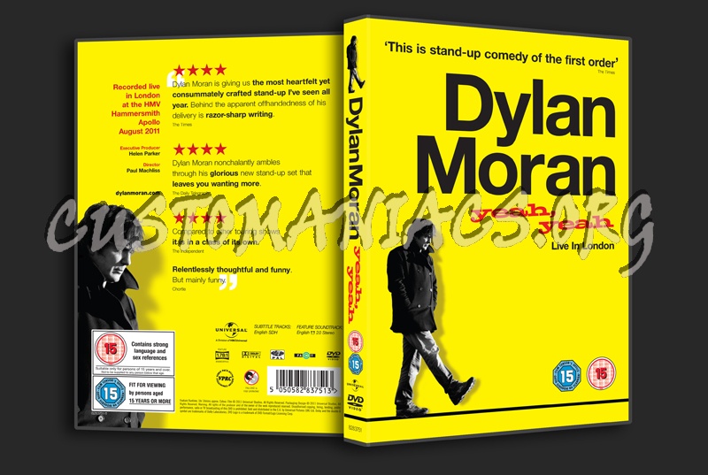 Dylan Moran Yeah Yeah dvd cover