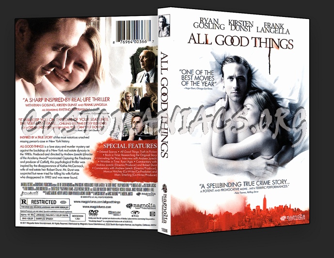 All Good Things dvd cover