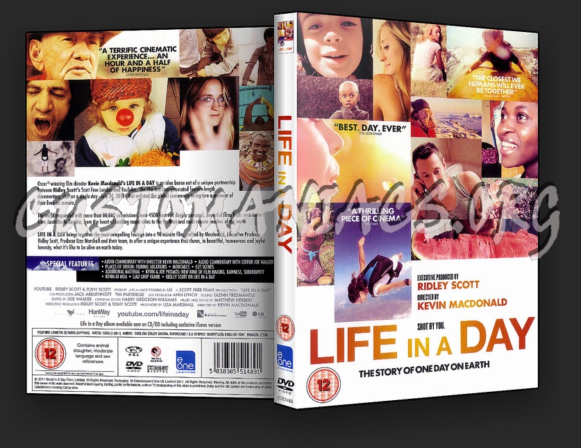 Life in a Day dvd cover