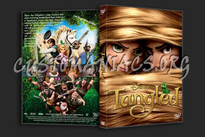 Tangled dvd cover