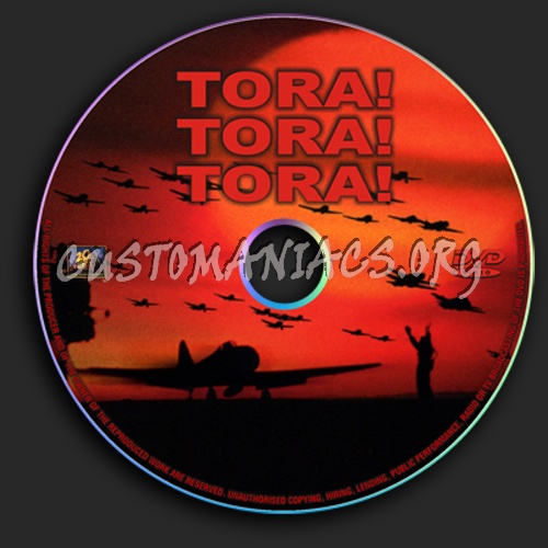 Tora! Tora! Tora! dvd label