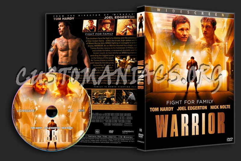 Warrior dvd cover