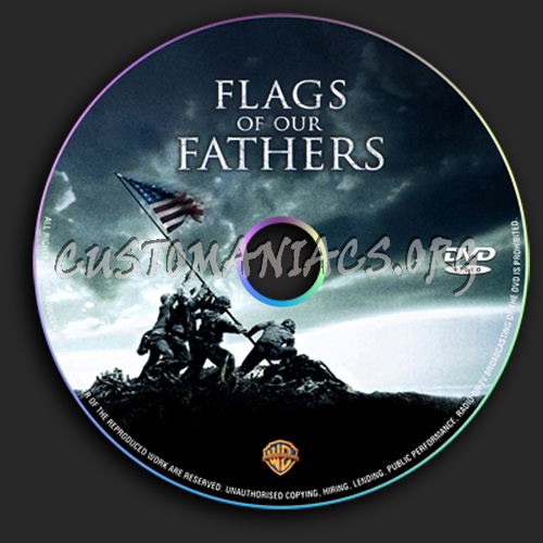 Flags of our Fathers dvd label