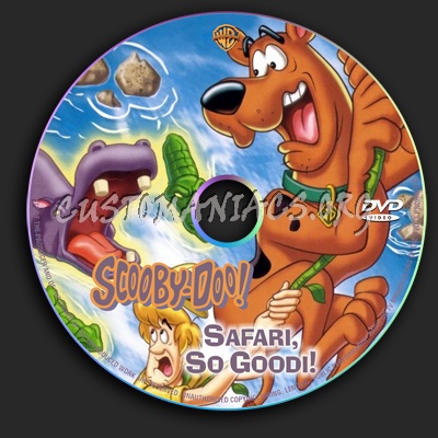 Scooby Doo Safari So Goodi dvd label