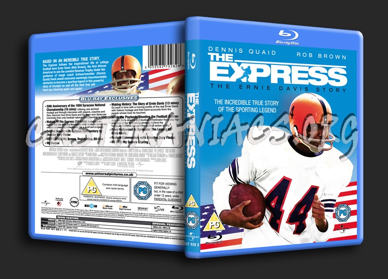 The Express blu-ray cover